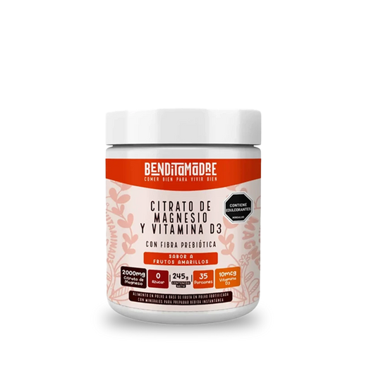 CITRATO DE MAGNESIO Y VITAMINA D3