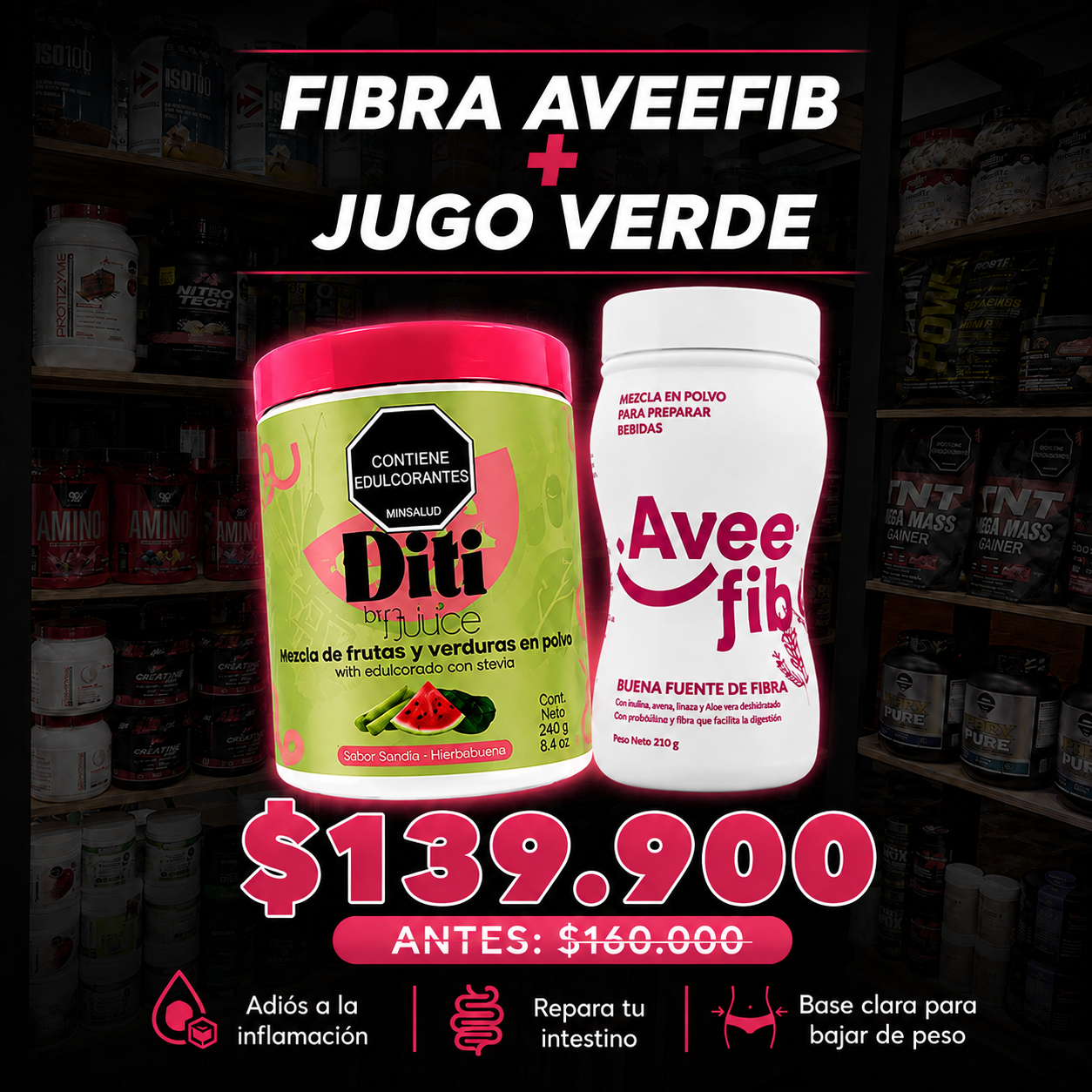 Combo Fibra