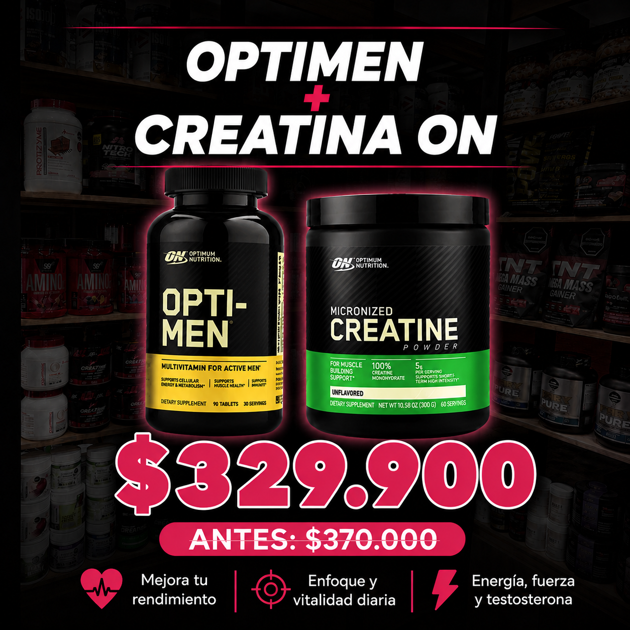 Combo Optimen Nutrition