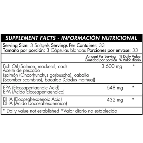 Omega 3 x 100 cápsulas
