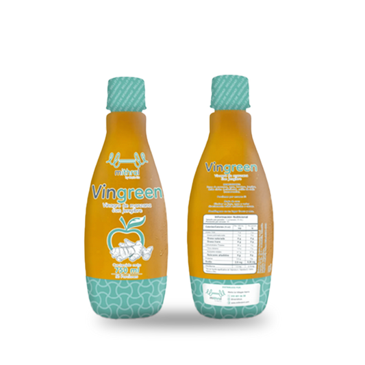 VINAGRE DE MANZANA CON JENGIBRE